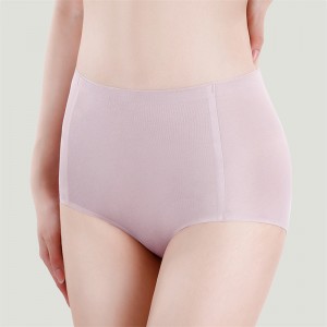 Comfortable 60s Modal Underwear With Cotton Crotch High Rise Women’S Seamless Briefs