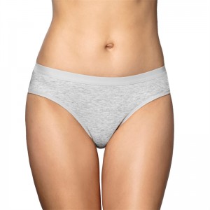Low Rise 100% Cotton Breathable Lady’S Everyday Plain Panty Briefs