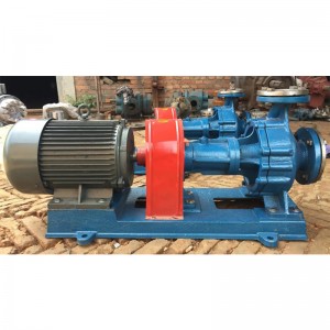 WRY High Temperature Thermal Air Cooler Hot Oil Pump for Crude Waste Oil Temperature 350 Degree