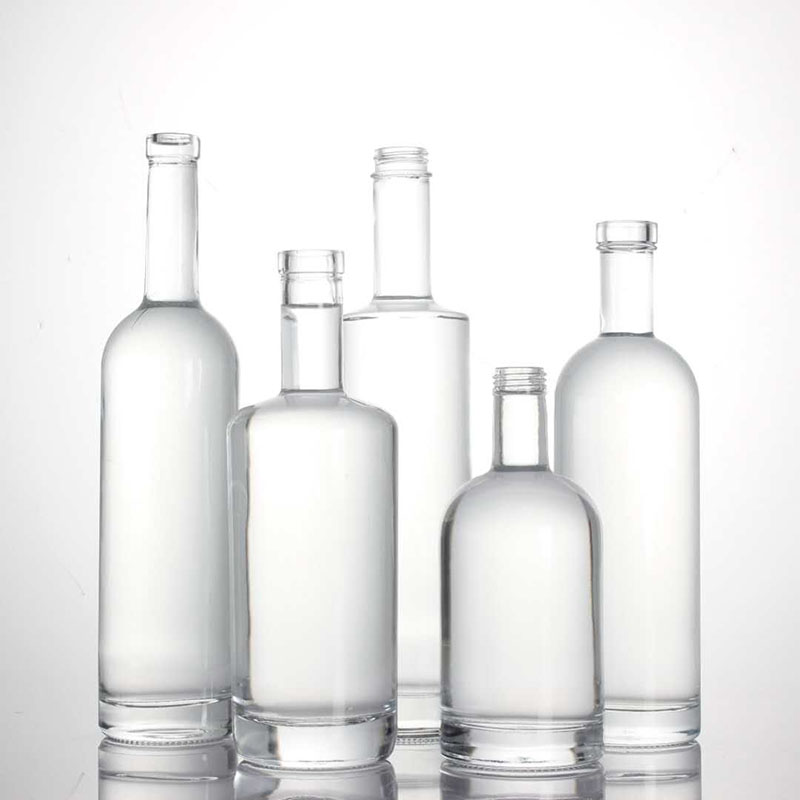 750ml standard vodka glass bottle1