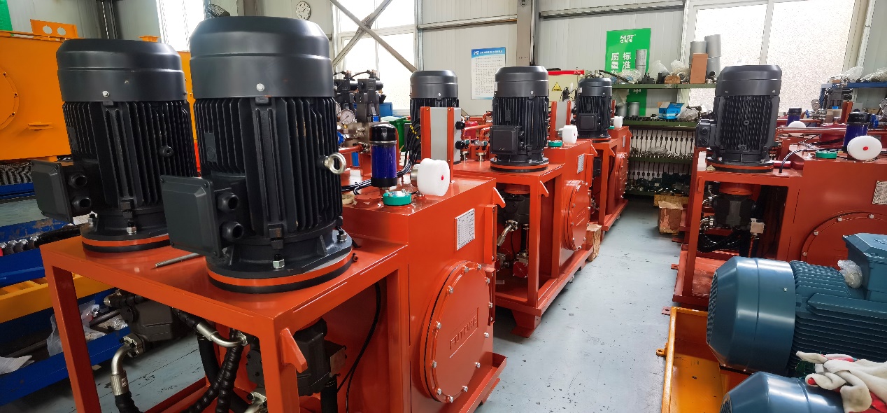 All Set, Hydraulic Integrated Systems of Tyre Vulcanizing Machine from Yantai Future is ready to ship