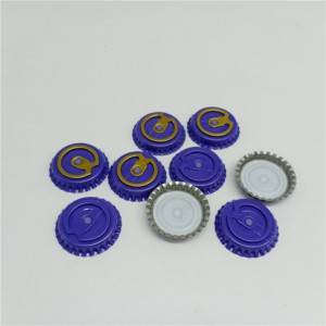 Pull ring crown cap for beer caps customized logo free samples