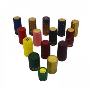 Factory Promotional China Disposable PVC Heat Shrinking Capsule for Vodka/Whiskey/Vinegar/Oil Packing