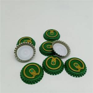 Pull ring crown cap for beer caps customized logo free samples