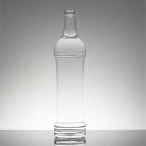 Factory Promotional China Have Cap for Brandy Glass Bottle