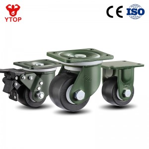 YTOP Fabriek directe levering 3 inch zware industriële zwenkwielen