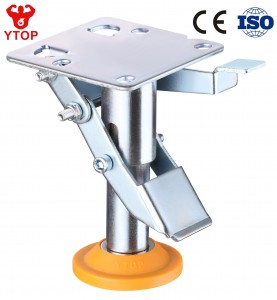 YTOP High Quality Heavy-duty floor lock 4/5/6 ” floor lock brake