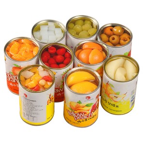 Canned Fruits in Tin