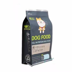 Pet food packaging bags