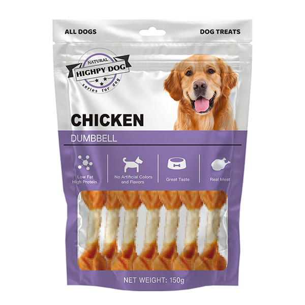 Dog Snacks Chicken Dumbbell