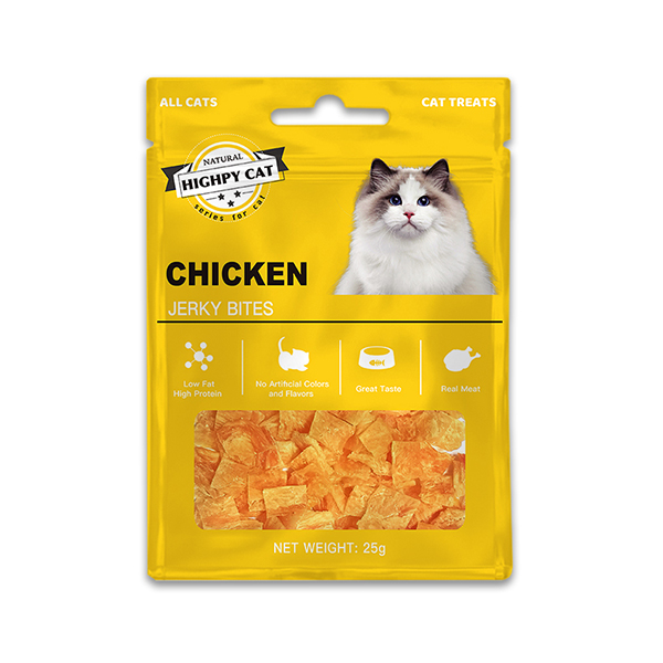 Cat Treats Chicken Jerky Bites