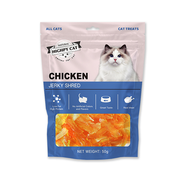 Chicken Jerky Shred Pet Food for cat