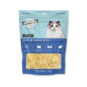 Duck Jerky &  Codfish Slice Pet Food