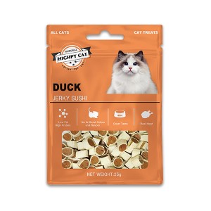 Cat Treats Duck Jerky Sushi Pet Food