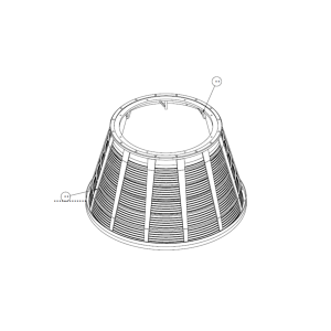 VM1500 centrifuge basket