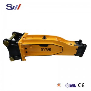 SY750 silence type hydraulic breaker