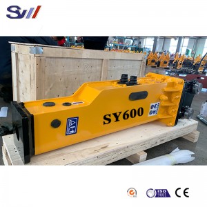 SY600 silence type hydraulic breaker