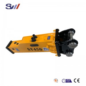 SY450 silence type hydraulic breaker
