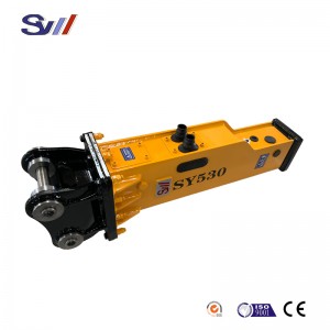 SY530 silence type hydraulic breaker