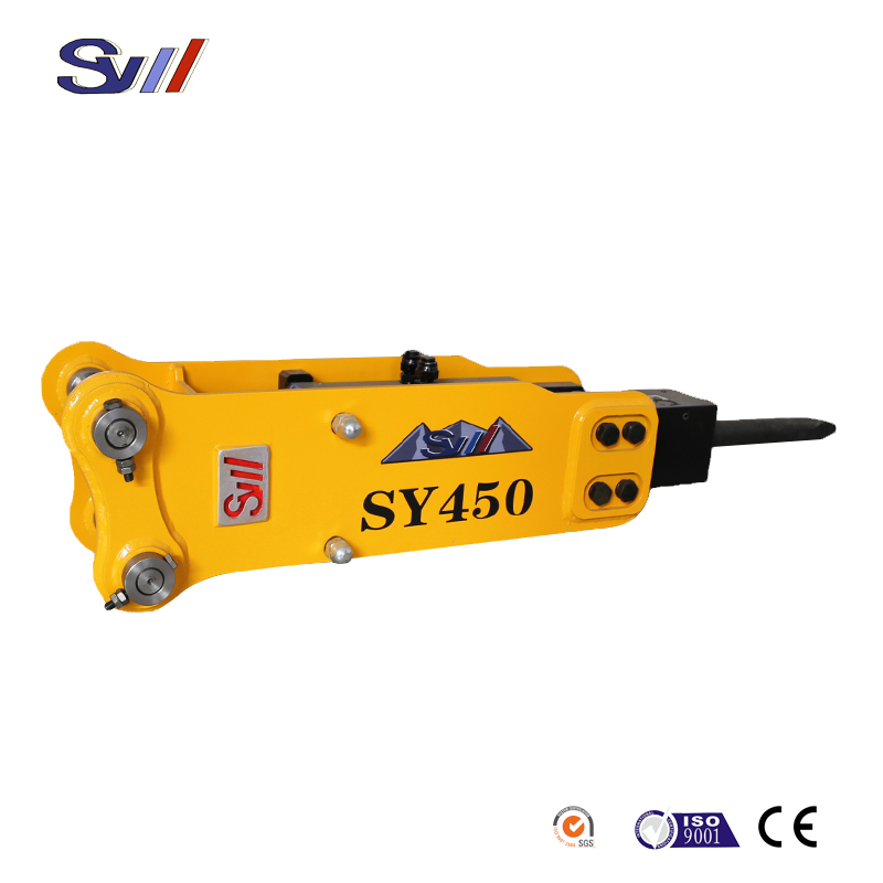 SY450 top type hydraulic breaker Featured Image