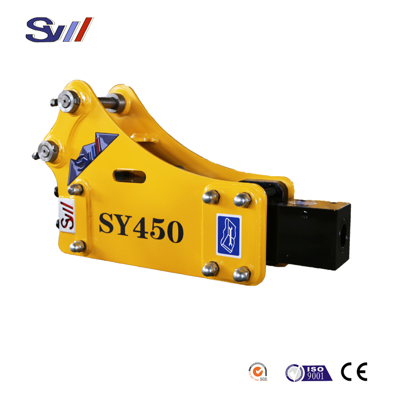 SY450 side type hydraulic breaker Featured Image