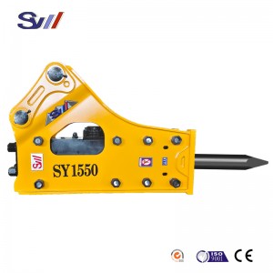 SY1550 side type hydraulic breaker