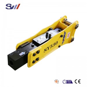SY530 top type hydraulic breaker