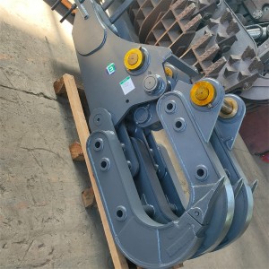 Excavator Hydraulic Rotating Steel Grab