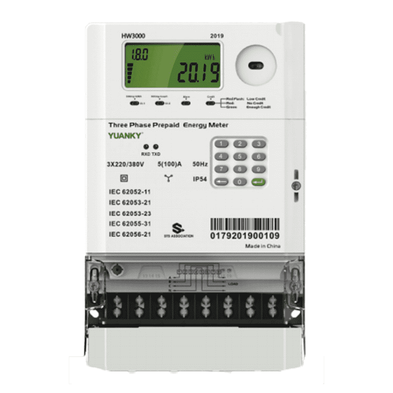 High Quality Timer - Meter factory HW3000 three phase IP54 5A 10A smart meter – Hawai