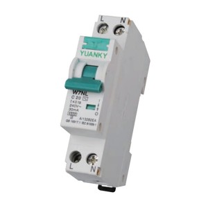 RCBO Electrical supply hot selling 1P+N 6a 10a 16a 20a 25a 32a residual current breaker overload rcbo