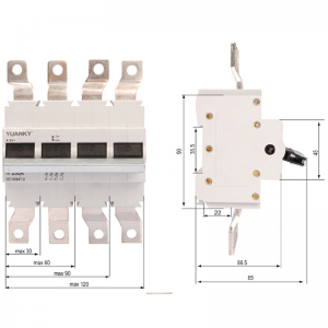 Isolator switch 1P 2P 3P 4P HWD2-250 Switch-disconnector disconnect switch