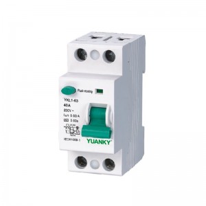 RCCB YKL1-63 25A 40A 50A 63A(Electro-magnetic Type) Residual Current Circuit Breaker