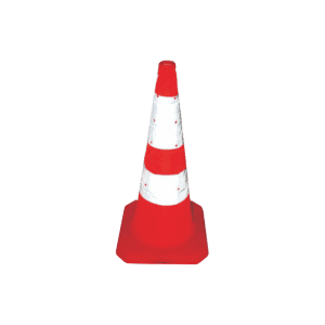 Telescopic traffic cones LED safety Reflective cloth fluorescent orange USB charging road cone