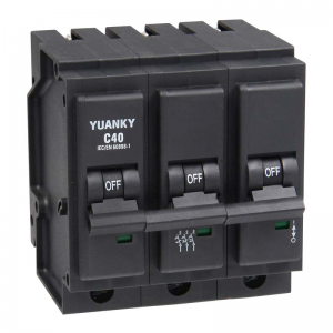 S7 25mm Plug in Type  Black Circuit Breaker 230v 400v 1P 2P 3P