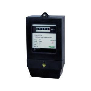 Meter Electrical supply 5(30) front panel  mounted single phase energy meter watt-hour meter