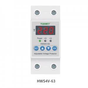 HWS4V-63 Series Adjustable Voltage Protector