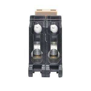 MCB manufacturer 40 amp 100A black mini circuit breaker 1P 2P 3P electrical equipments supplies