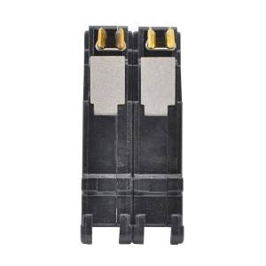 MCB manufacturer 40 amp 100A black mini circuit breaker 1P 2P 3P electrical equipments supplies
