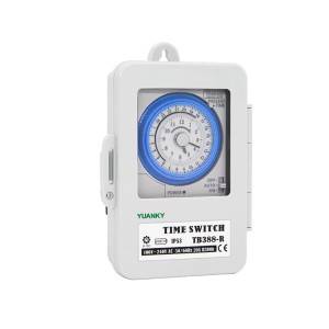 Timer New arrival precise timing flame retardant material timer 20A R300h time switch