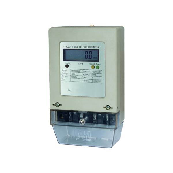 Manufacturer for 3phase Energy Meter - Electrical supply 10(60) Front Panel Mounted Single Phase Electronic Energy Meter watt-hour meter – Hawai