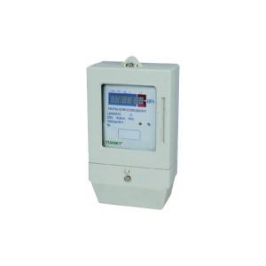 Meter Electrical supply 20(100) Front Panel Mounted Single Phase Electronic Prepayment Energy Meter watt-hour meter