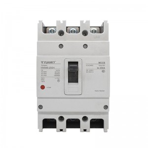 MCCB 3P Electrical Factory Price 3 Phase 250a Moulded Case Circuit Breaker