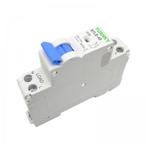 MCB 40 Amp 230V 1P+N Mini Circuit Breaker Mcb Distribution Box Size
