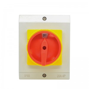 Switch HWG Series 150A Rotary Interlocked Switches 440V IP65