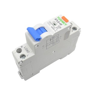 RCBO S7LE-40 Series Resdual current breaker overload industrial circuit breaker