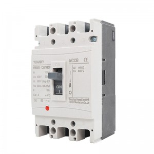 MCCB Hwm1-Small Moulded Case Circuit Breaker For 63amp Mccb 125A Manufacturer