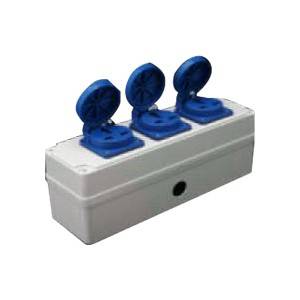 Waterproof socket boxes Manufacturer 3pin 5pin german style waterproof sockets industrial socket box