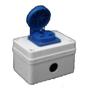 Waterproof socket boxes Manufacturer 3pin 5pin german style waterproof sockets industrial socket box