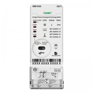 Smart prepaid meter single phase prepaid electric meter prepaid electricity meter