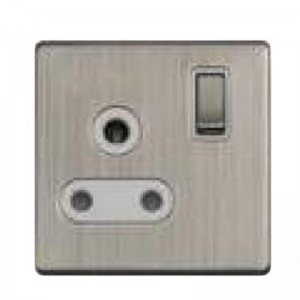 socket outlet factory customizable 13A 1 gang 2 gang switched socket with neon